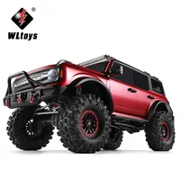 NEW Wltoys 104020 1:10 RC Car 2.4G With LED Lights 4WD Climbing Vehicle Off-Road Remote Control Truck Toy for Children Adults