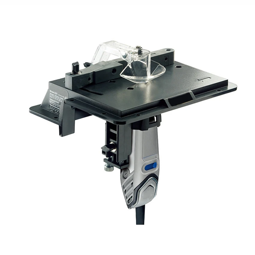 Workbench Woodworking Accessories Portable Rotary Tool Woodworking Carving Workbench Multi-Angle Rotary Tool Wood Cutting Tool