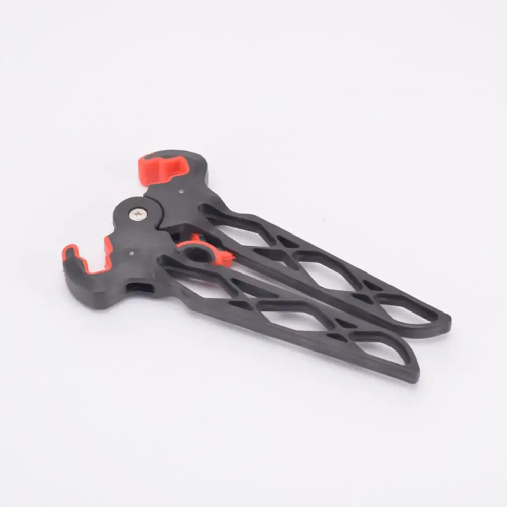 Portable Bow Stand Abs Material Bow Frame Portable Lightweight Bow Stand for Archery Equipment High Stability Reusable