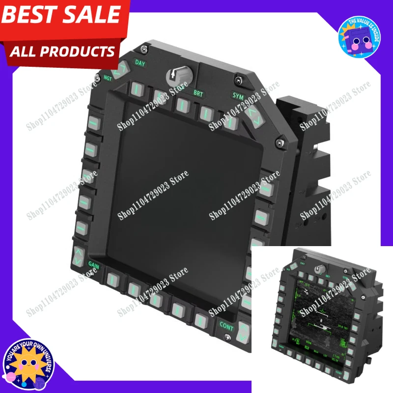 Hot-selling high-quality DCS MFD multi-function panel flight simulation peripheral accessories