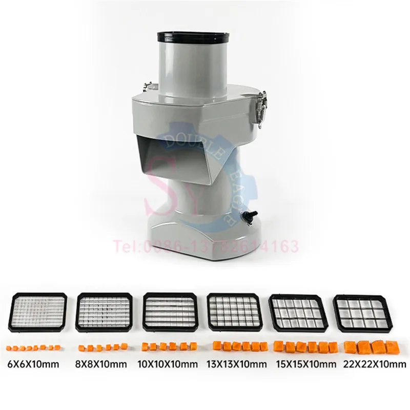 

Electric Dicing Machine Hotel Carrot Potato Shredded And Sliced Equipment Small Automatic Multifunction Vegetable Cutter