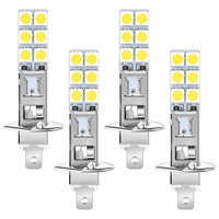 4PCS H1 6000K Super White 80W LED Headlight Bulbs Kit Fog Driving Light