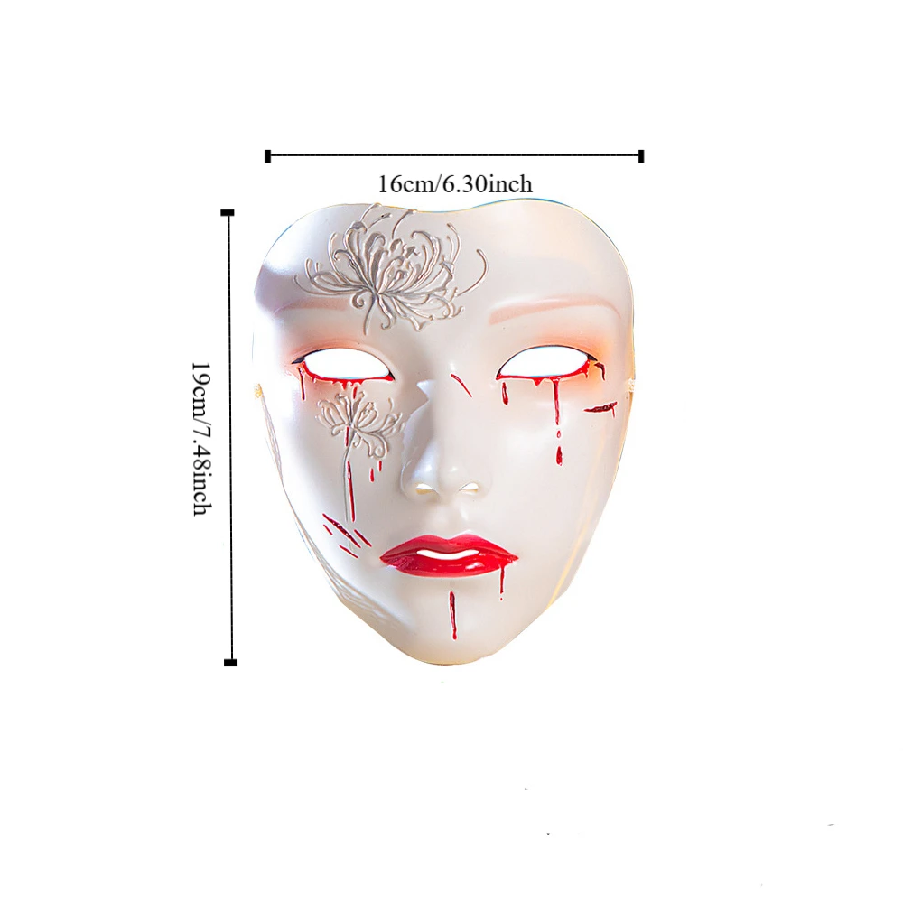 Maschera da Masquerade Maschile, Accessori per Feste in Stile Antico, Maschera per Viso, Accessori per Costume Hanfu, Oggetti di Scena per Cosplay Anime, per Ragazze