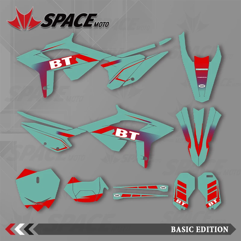 

SPACE MOTO графический фон наклейки наклейки мотоцикл для BETA 20-22BETA RR