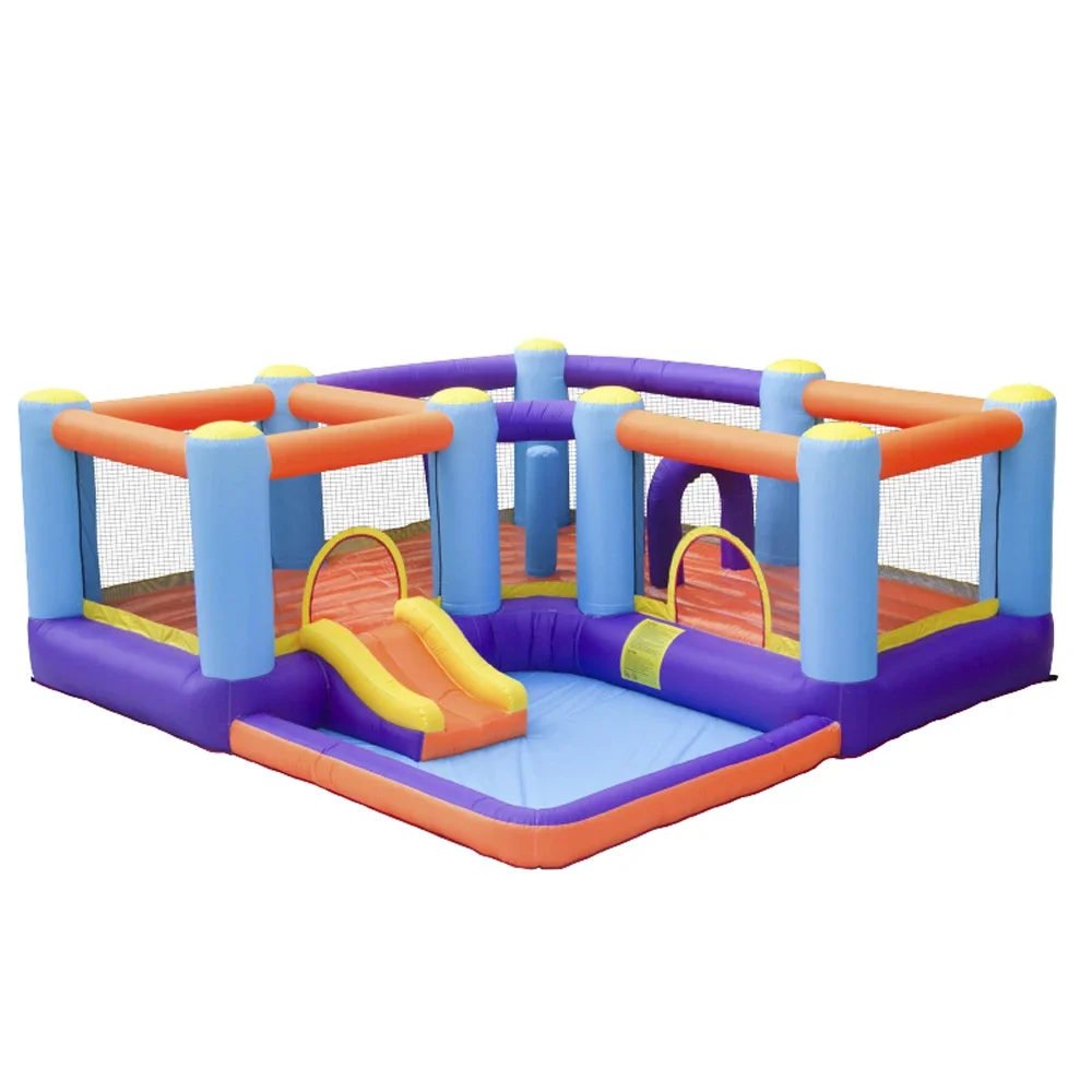 factory odm oem playground large inflatable jumping castle obstacle course house discount commercial bounce houses for sale