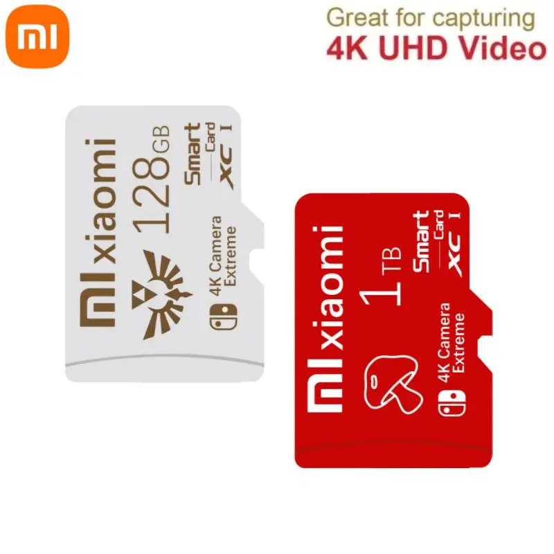 Mijia Xiaomi 1TB 2TB Micro TF SD Card 256GB Class10 High Speed SD Memory Card 128GB Flash TF Card 512GB For Tablet 