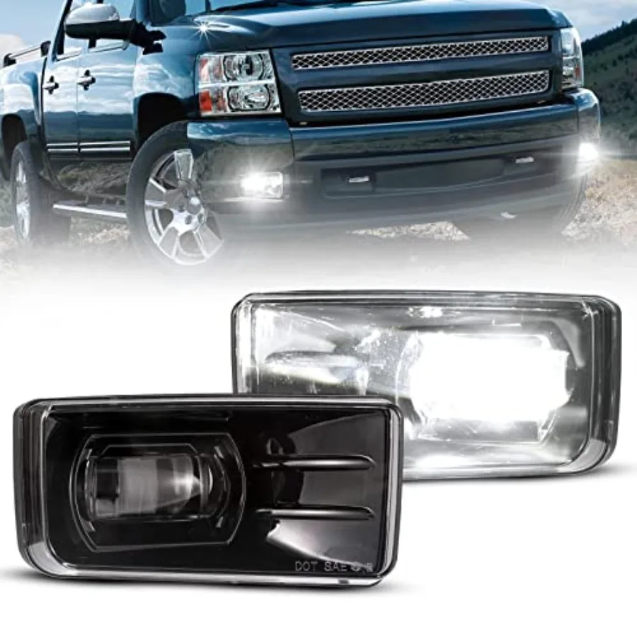 

Светодиодные противотуманные фары 30W с ярким LED-проектором для Chevrolet Silverado Tahoe 2007-2014 годов выпуска