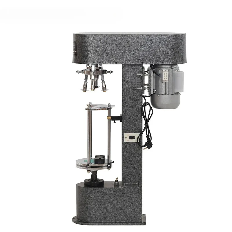 Glass bottle sealing machine, red wine bottle aluminum cap automatic sealing machine
