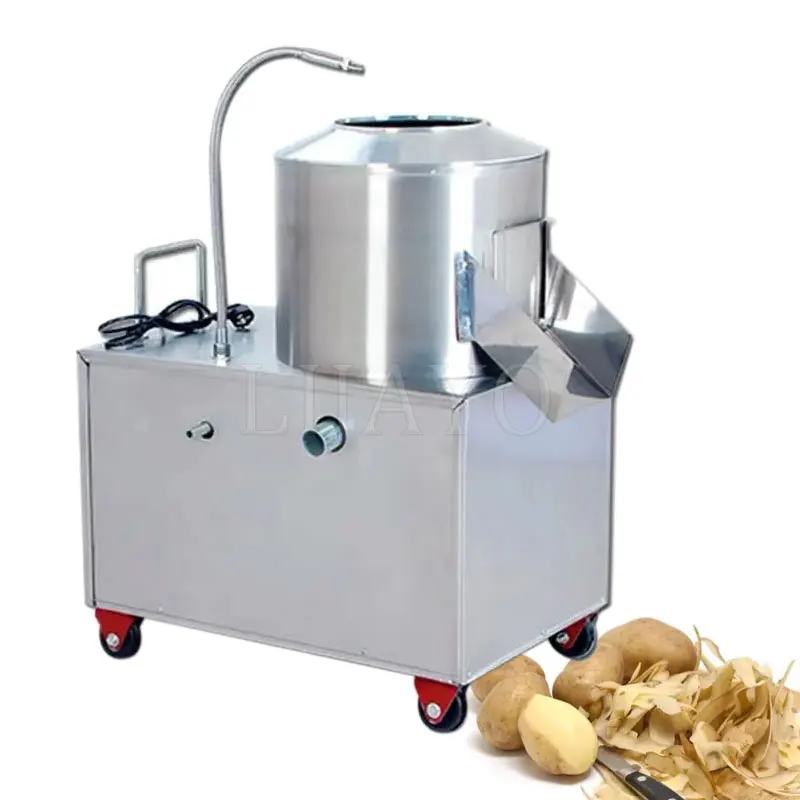 Stainless Steel Onion Potato Carrot Sweet Potato Ginger Taro Washing Peeling Machine