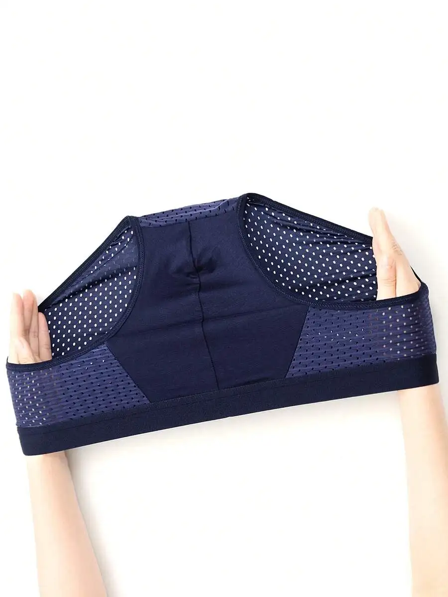 4 Pcs Mens Breathable Mesh Briefs Lightweight Cool Sports Underwear