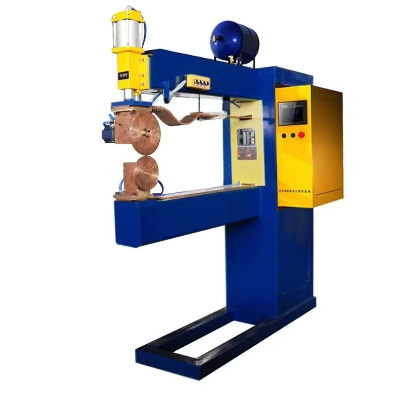 Seam Welding Machine Manufacturer Customized High Efficiency AC Inverter Resistance Seam Welder for Rolling Tank Sink Barn