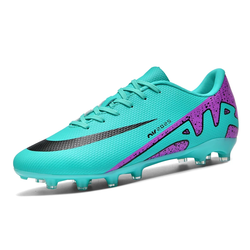 TF/AG Football Field Boots Professional Men's Soccer Shoes Adults Sports Cleats Teenager Outdoor Grass Training Sneakers 2024