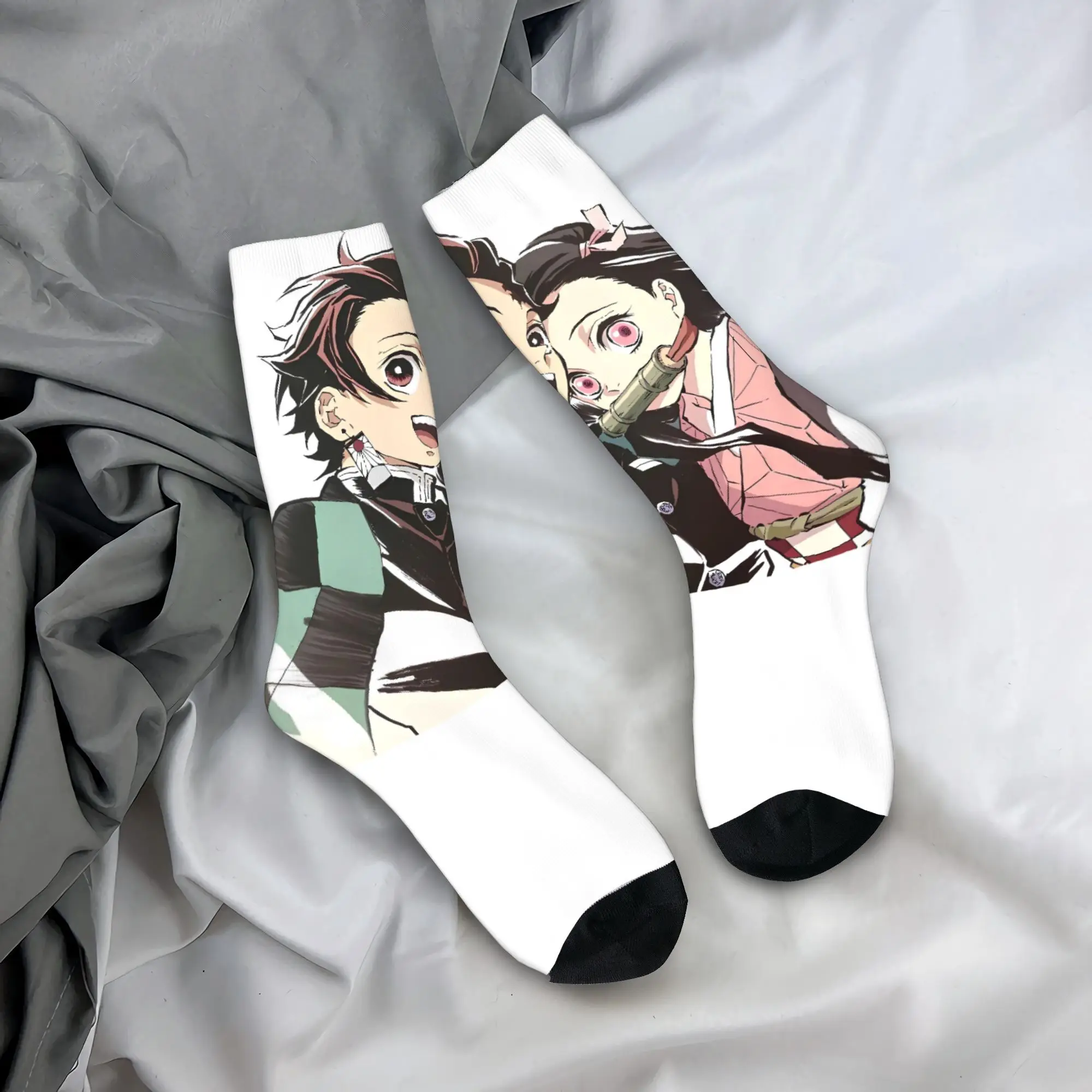 

Носки для пар, чулки Muichiro Tokito, весенние качественные носки для отдыха, дизайнерские противоскользящие носки для скалолазания