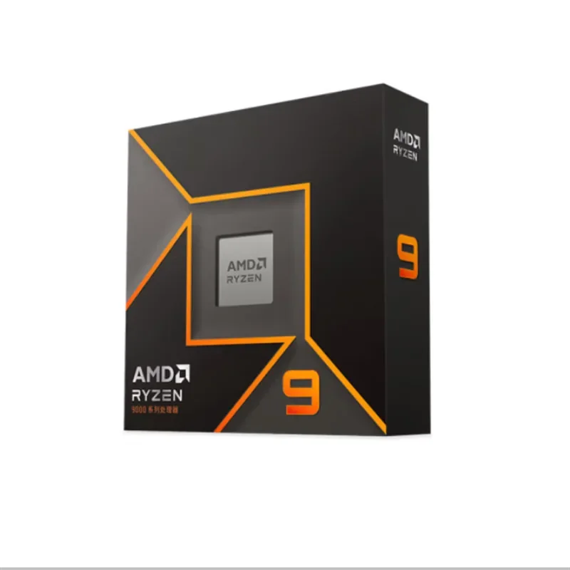 Ryzen R9 9950X processor, desktop computer CPU box for b650x670 main board AM5