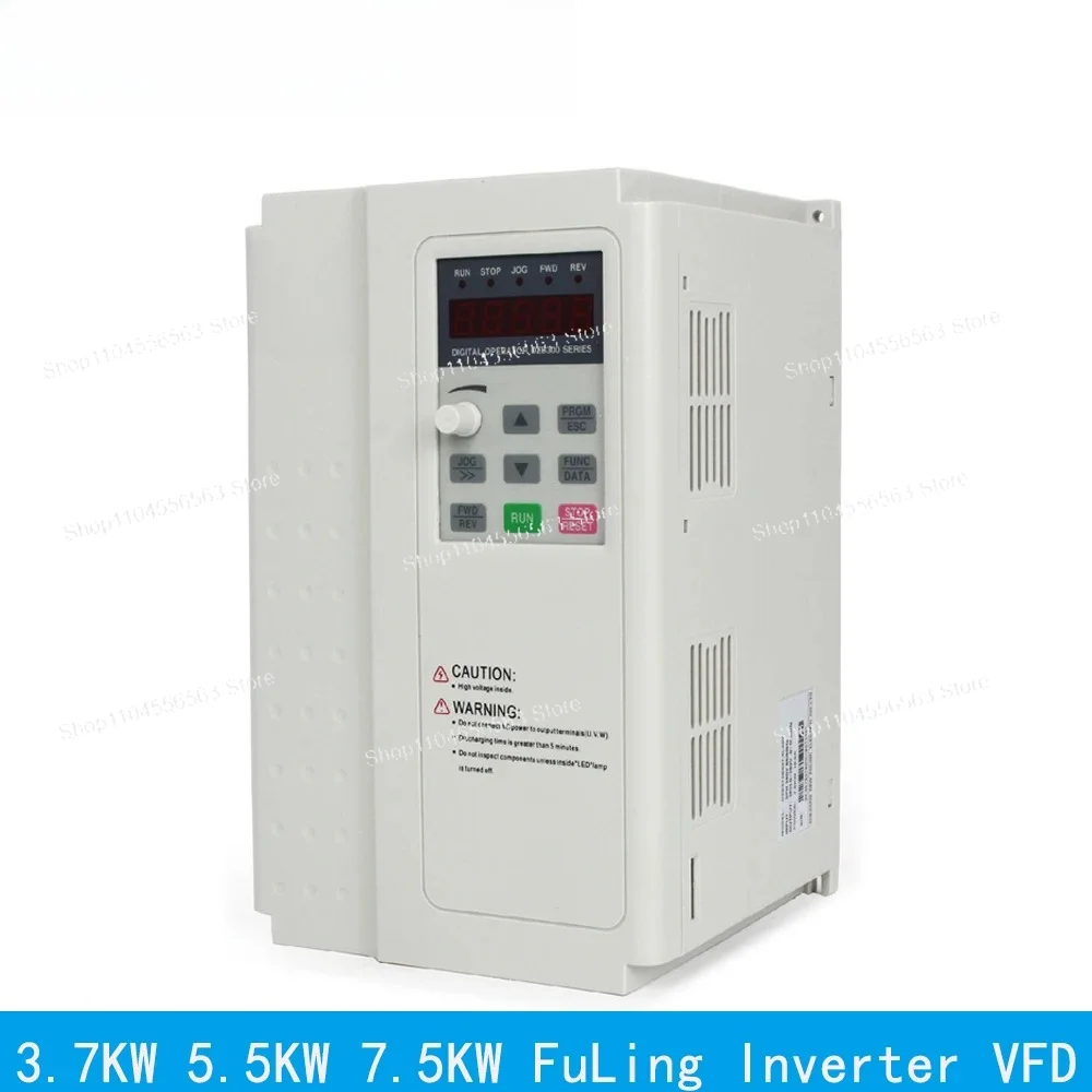 BD612 VFD Variable Frequency Drive – 5.5‑7.5KW 220V/380V, 1000Hz 3‑Phase Output for Spindle Speed Control