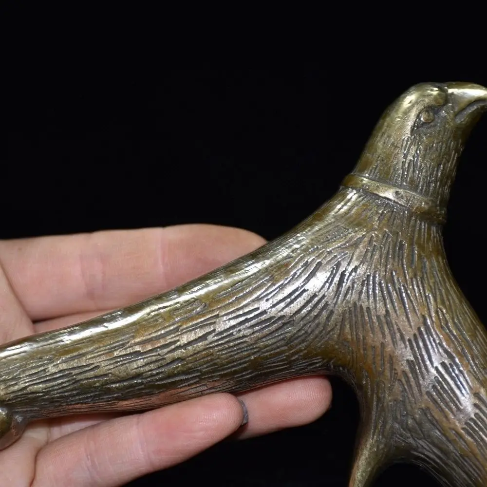 Sharp-beaked eagle  Head Walking Stick Head handle Statue