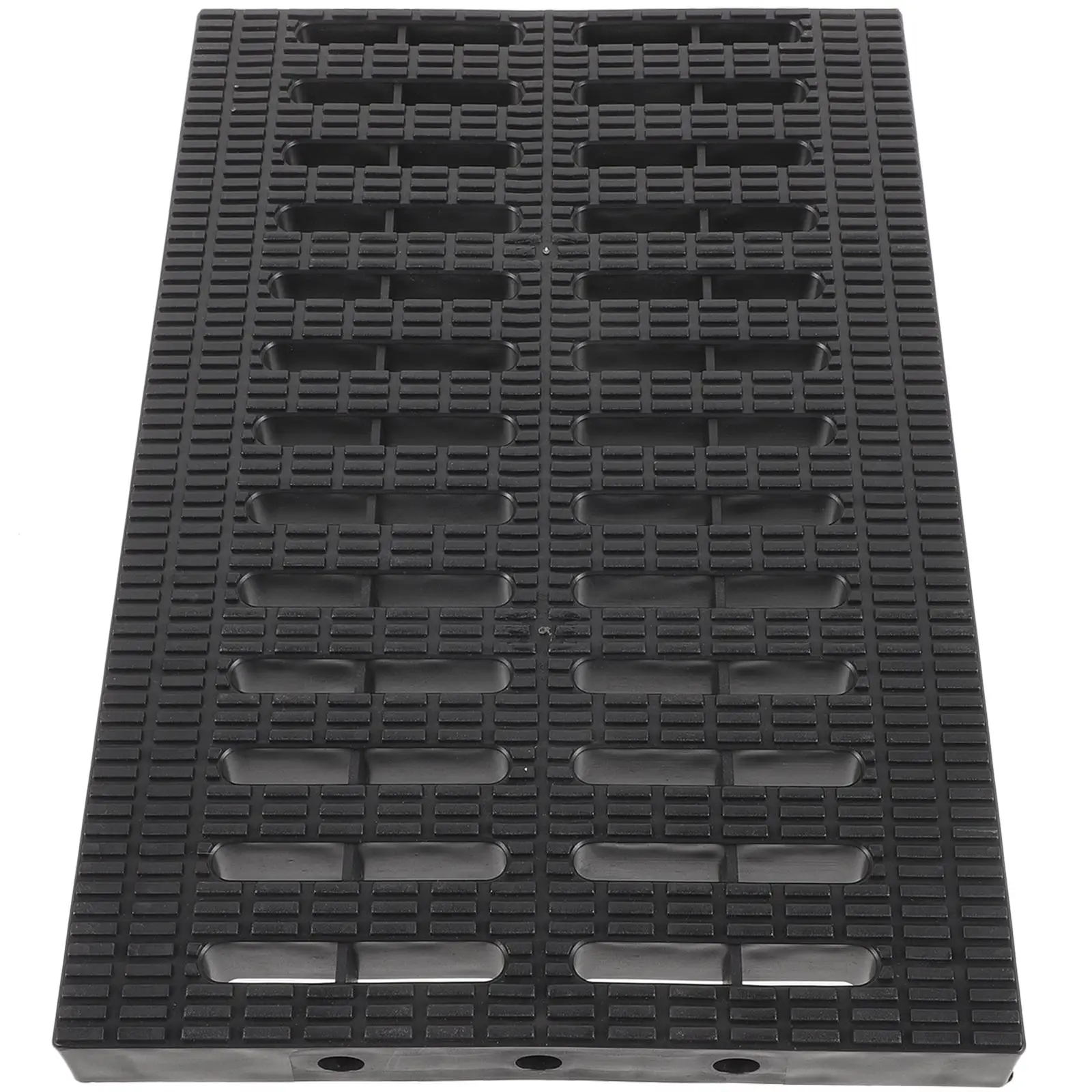 

Plastic Drainage Grate 20x30x25cm Black High Molecular Kitchen Trench Heavy Duty Channel Grates Outdoor Drains Garage Floor