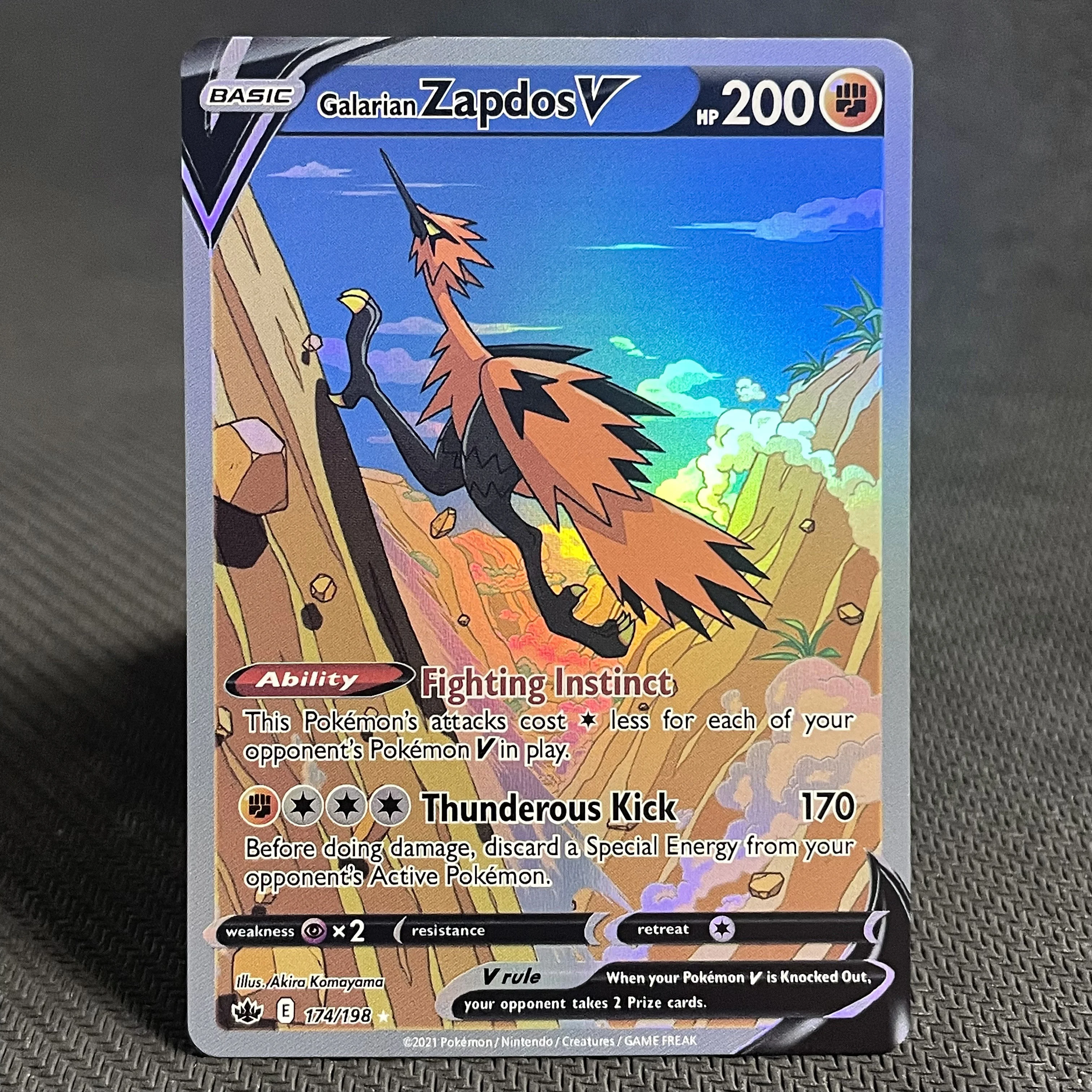 PKM V Cards Rare Holographic Set2 Moltres Noivern Palkia Rapidash