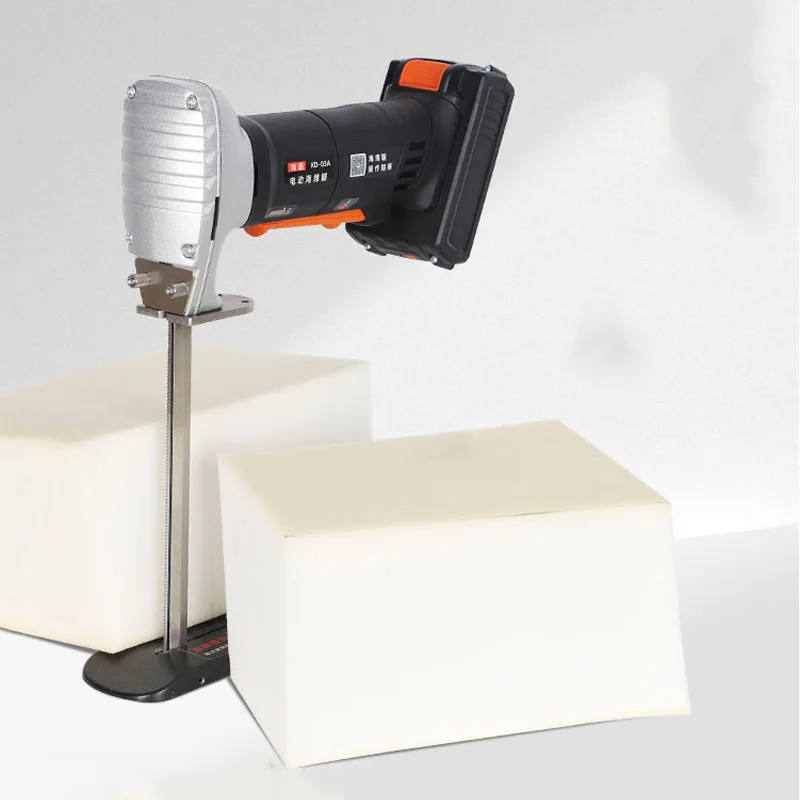 KD-03A Rechargeable Electric Handheld Sponge Saw 15/20/30CM Sponge Cutting Machine 220V Latex Pad Foam Cutting Tool