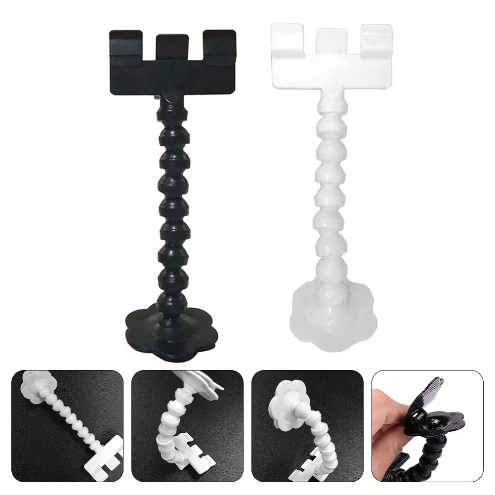 

2pcs Stick Smartphone Attachment Clips Flexible Neck For Dogs Cats Photography Tool Treat Holder Phone Clip Pet