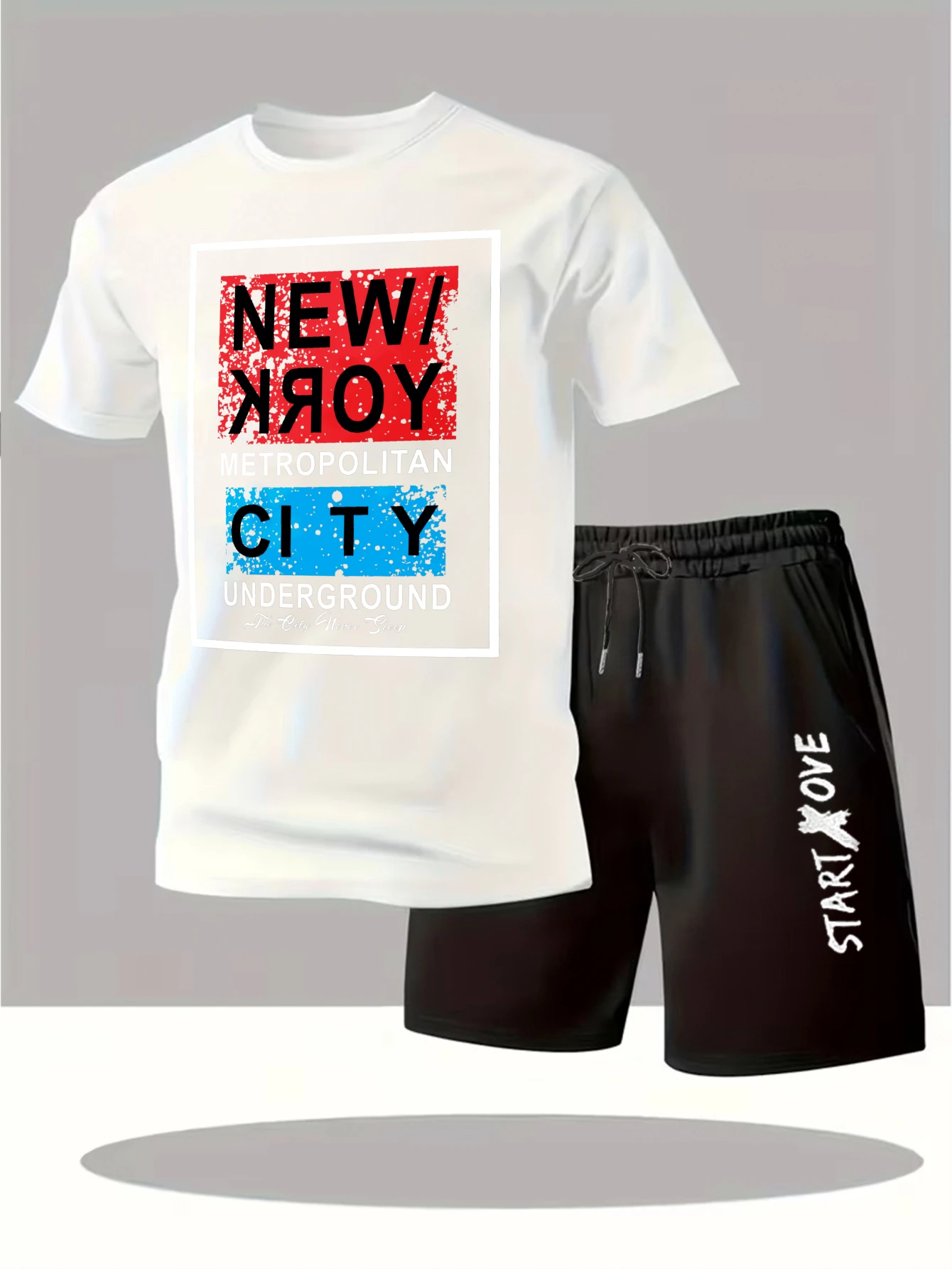 Men's sets 2025 New Fashion sweat suit Printed sets for men Suit for man clothing set Men's sweatshirt set Graphic Short sleeve