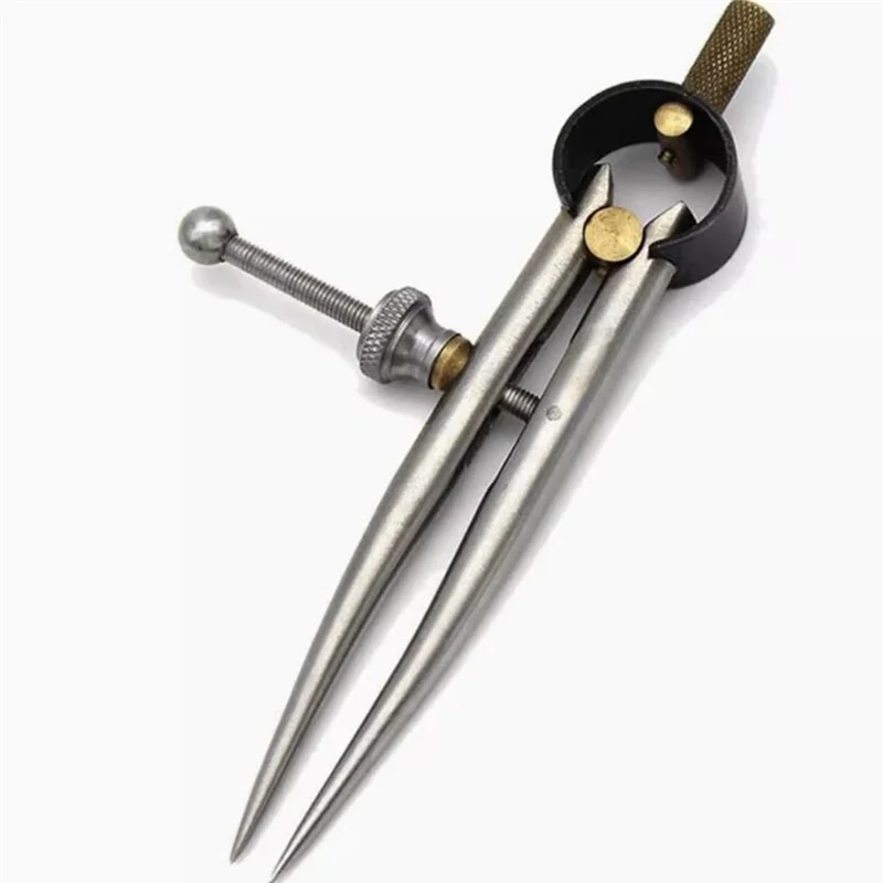 AB42-لصياغة النجارة تشغيل المعادن 0-75 مللي متر الصلب الجلود البوصلة مجموعة قابل للتعديل مقسم الجناح