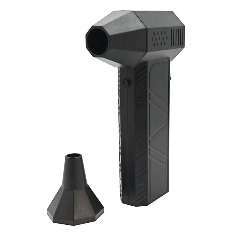 

130000RPM Fan Brushless Motor Infinite Speed Regulation Mini Violent Fan Duct Fan Car Cleaner 2000Mah