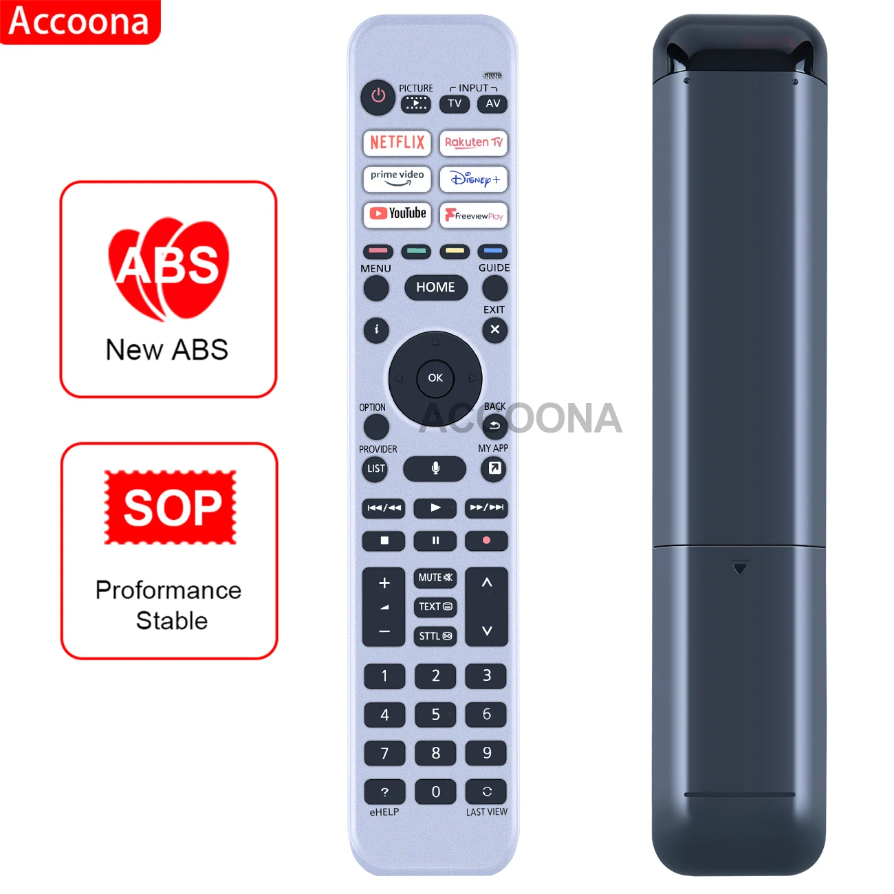 Remote control for Panasonic TV N2QBYA000061 R3PA265