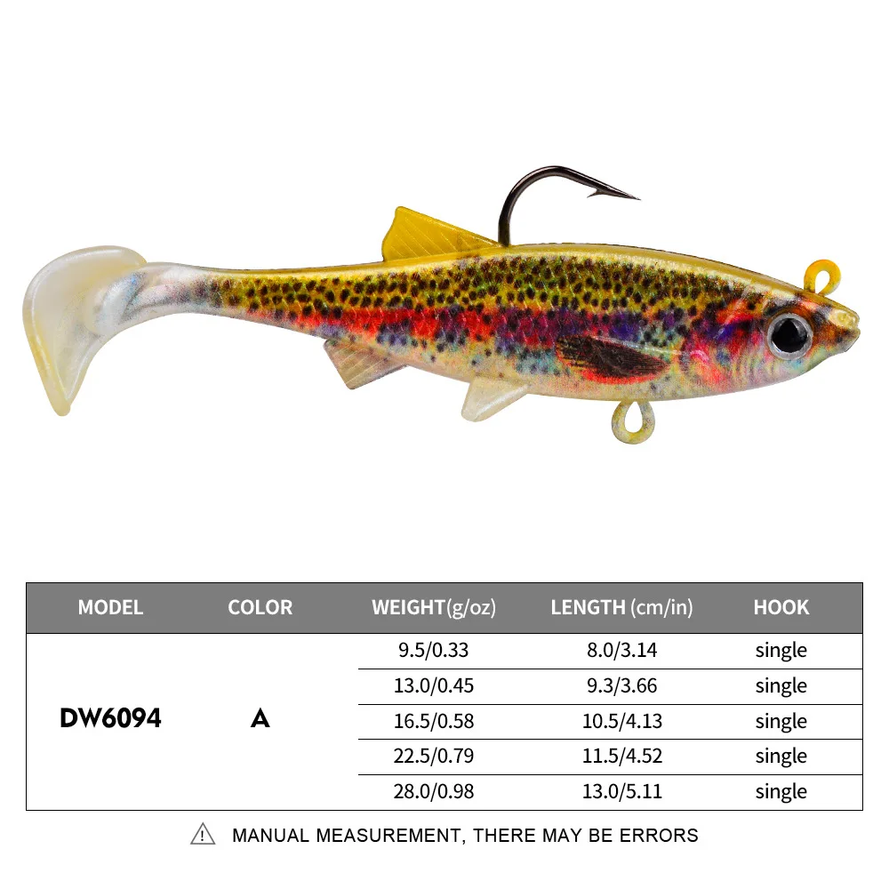 9.5G-28G PVC Jig Zachte Lokken T Staart Bass Vissen Kunstaas Shad Zachte Swimbait voor snoek Zander Bass Pesca Vissen 8-13cm