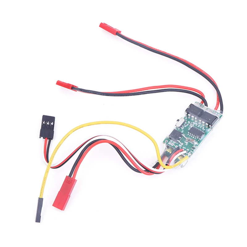 1 pz Dual Way bidirezionale spazzolato Esc 2s-3s Lipo 5a Esc controllo della velocità per modello Rc barca/serbatoio 130 180 motore spazzolato pezzi