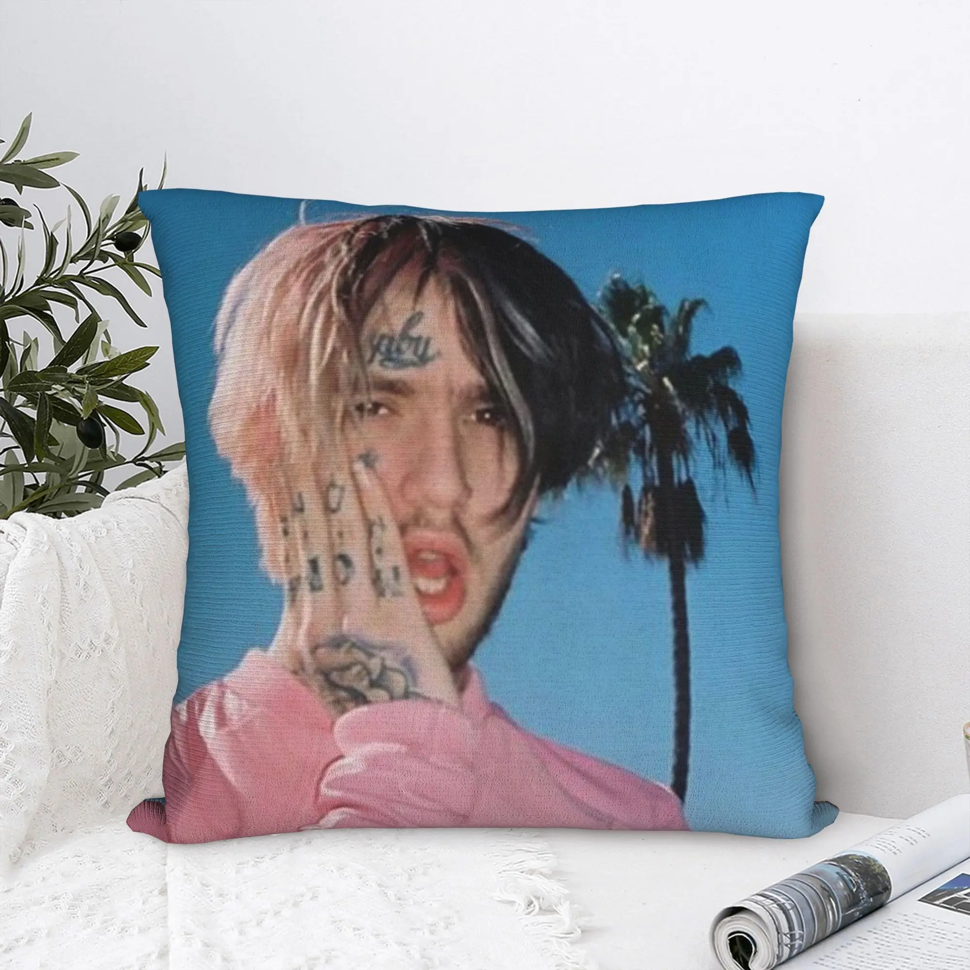 ليل اللمحة ميرش المخدة الطباعة غطاء وسادة بوليستر هدية رمي كيس وسادة غطاء المنزل بالجملة 40*40 سنتيمتر