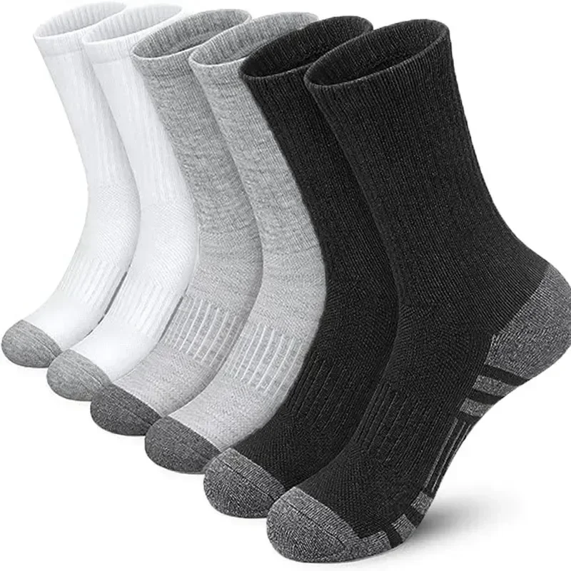 

And Wear-resistant Men's Oversized 5 Deodorant Solid Large Szie Basketball Winter Color Autumn Comfortable Socks