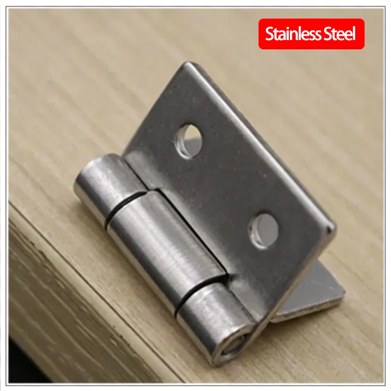 10pcs Stainless Steel Damping Torque Hinge for Industrial Electrical Medical Machinery Equipment Cabinet Small Durable Hinges