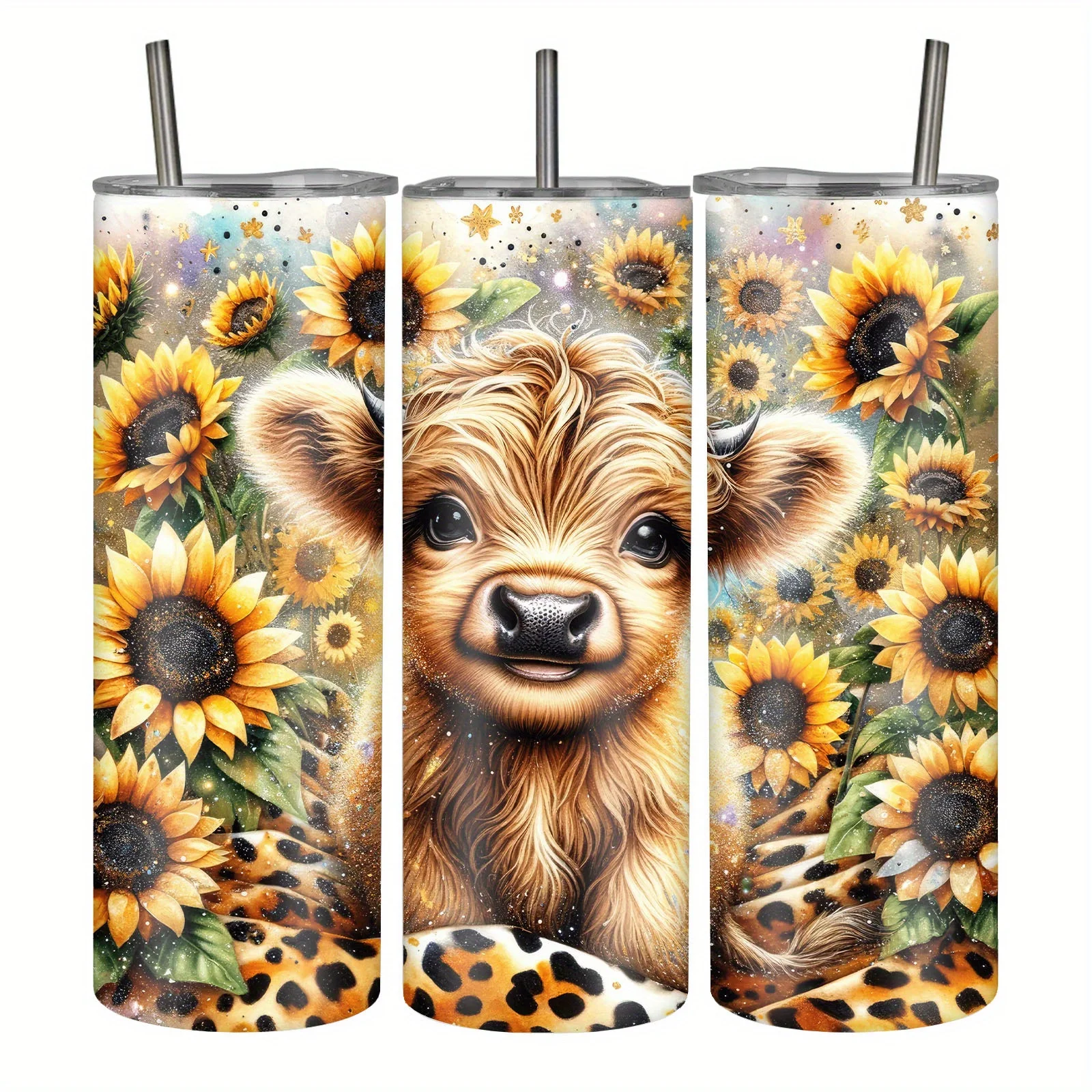 20oz Sunflower Cow Insulated T - Outdoor Adventure Day review and price