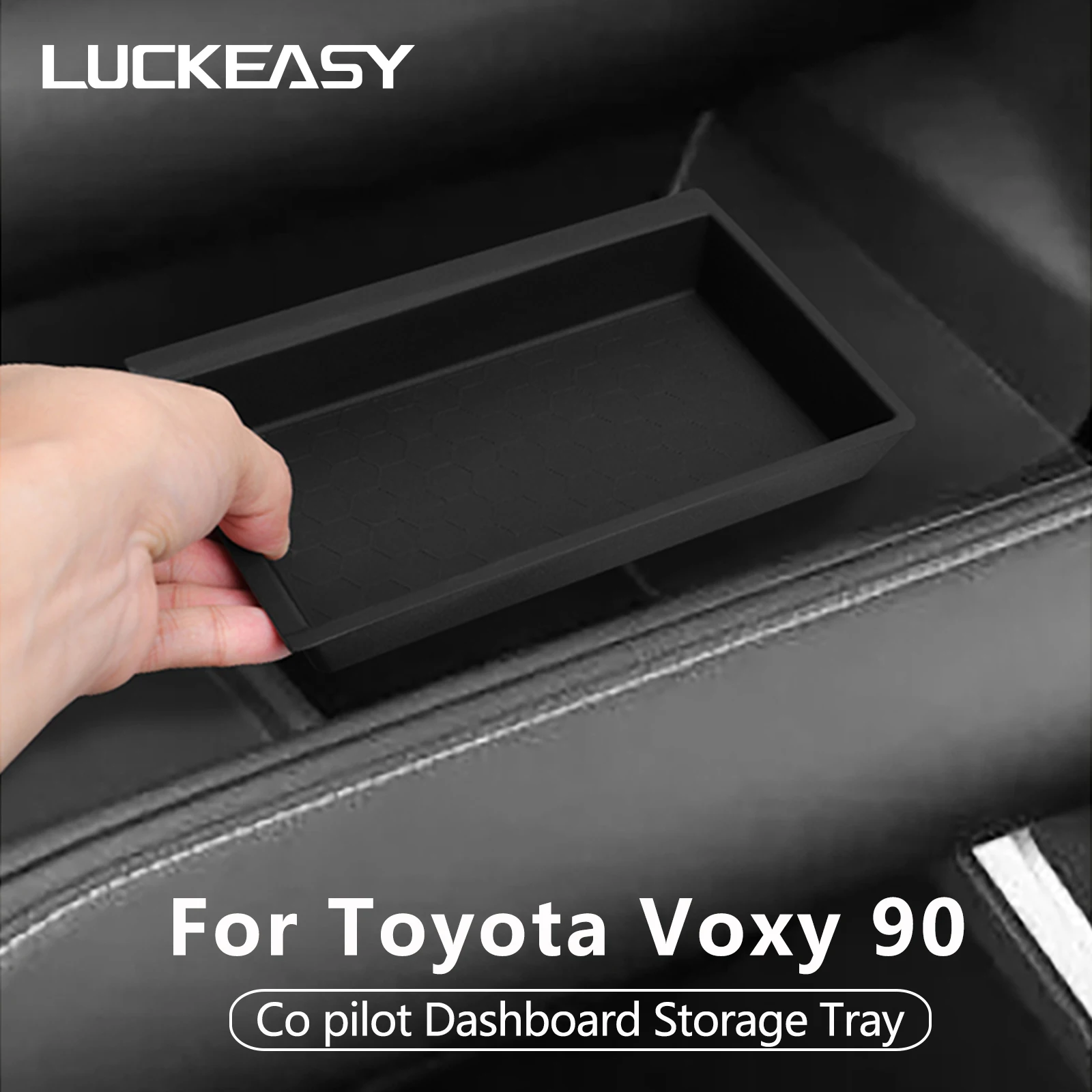 

for Toyota Voxy 90 Car Storage Box Co pilot Dashboard Storage Tray Auto Accessories Organizing Tidying Storage Case 2022-2024