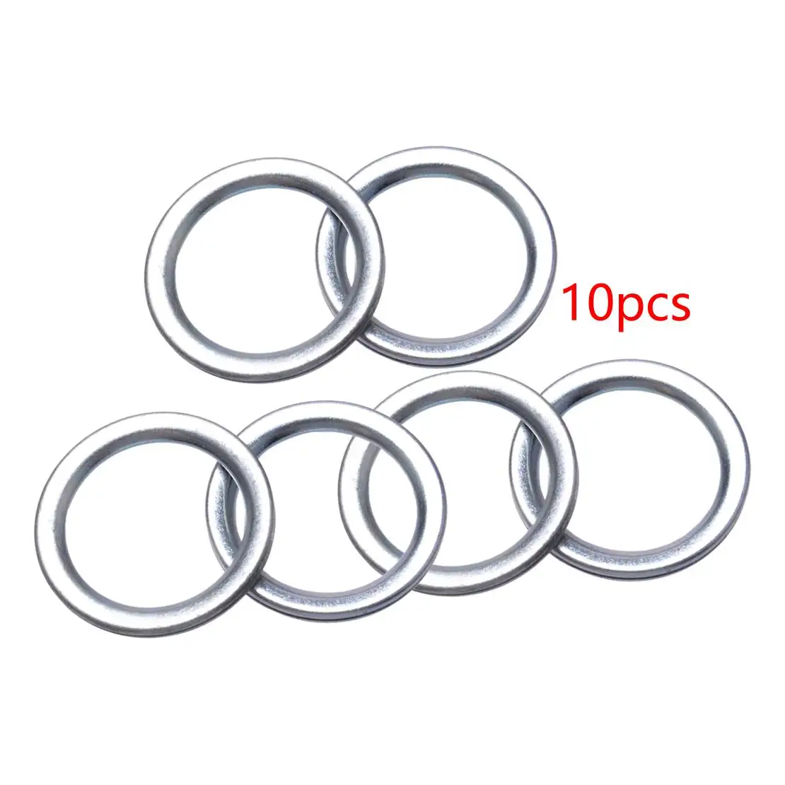 10Pcs Differential Plug Gasket Fit For Toyota Lexus Scion Silver 12157-10010