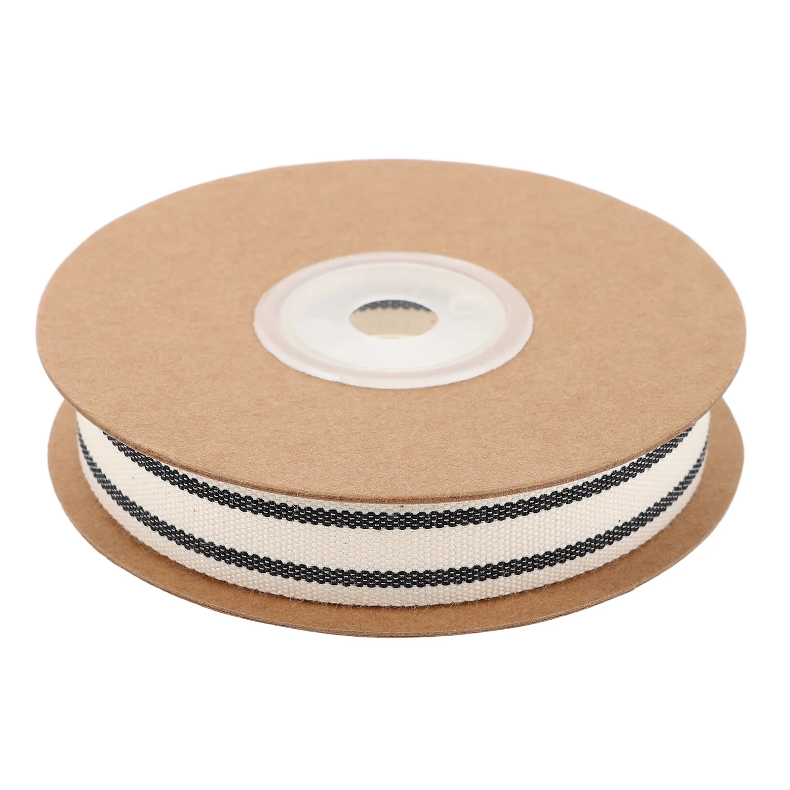 

1.5cm 10 Yard Double-Sided Black Cotton Grosgrain Ribbon for DIY Crafts Hair Accessories Wedding Decoration Present Wrapping