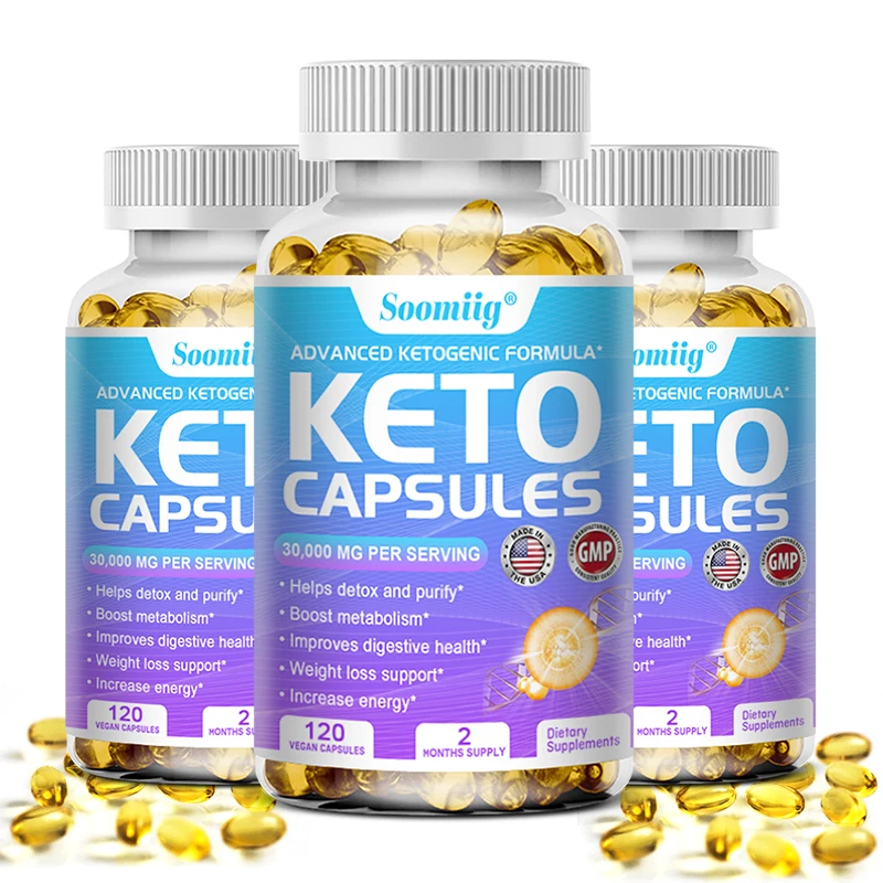 

Кето-капсулы — сжигание жира, подавление аппетита, метаболизма, здоровое управление весом, пищеварение и здоровье водостоков, 120 капсул