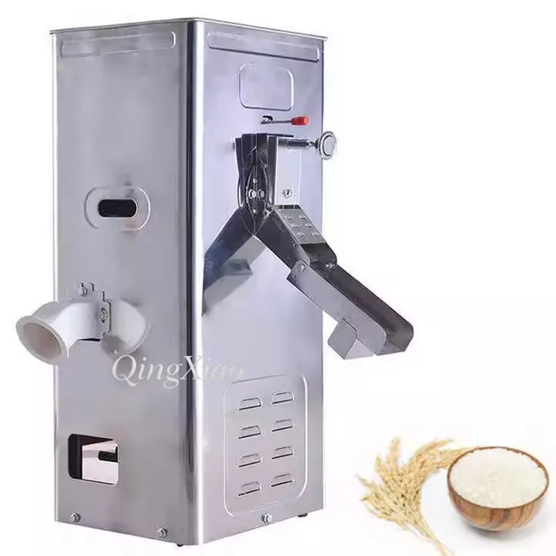 Agricultural Supplies Stainless Steel Automatic Rice Milling Machine For Peeling Grain Dehusking And Rice Polishing Home Use view 6