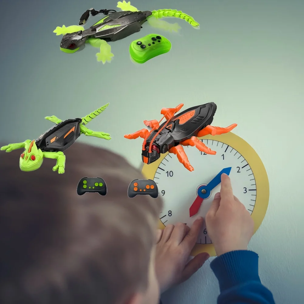 

НОВЫЙ Волшебный Альпинист! Радиоуправляемая игрушка-робот-ящерица для скалолазания на стене, геккон с дистанционным управлением, который поднимает стеклянные и гладкие стены, реалистичный биомиметический