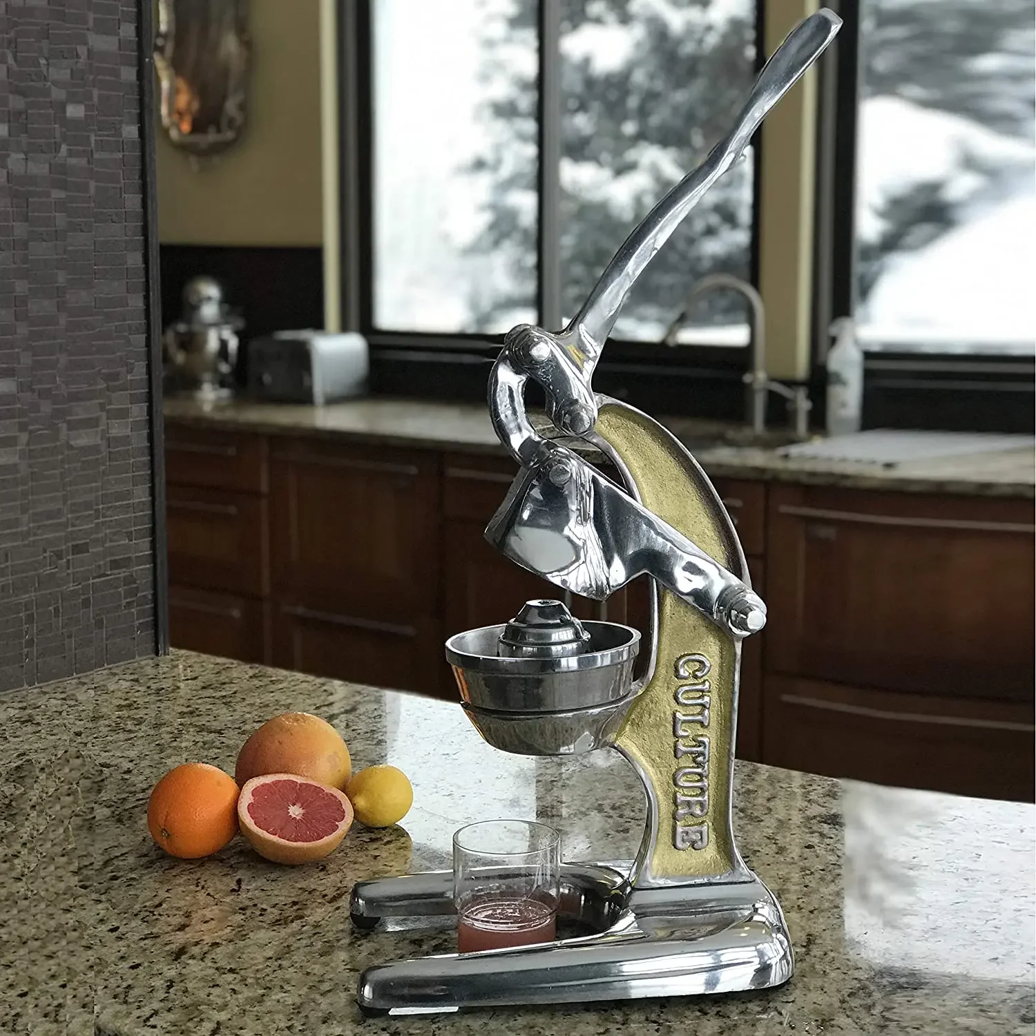 

Full Metal Household Citrus Manual Juicer Retro Imported
