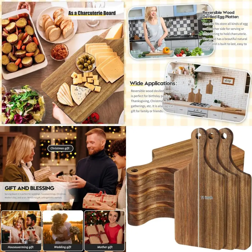 

Объемные разделочные доски из дерева акации в бамбуковом стиле, незавершенные для самостоятельного изготовления, сервировки, древесных изделий, свадебных и подарков на новоселье