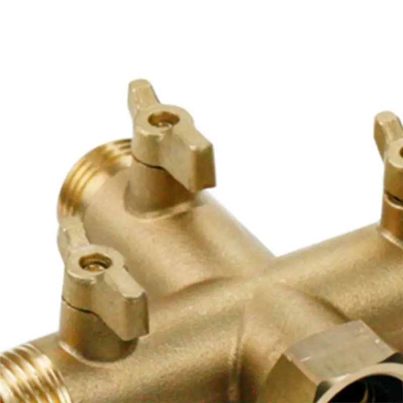 ABDJ-High Flow Hose Adapter 3 Way Hose Connector For Efficient Watering Outdoor Fitting Enhanced Water Flow System