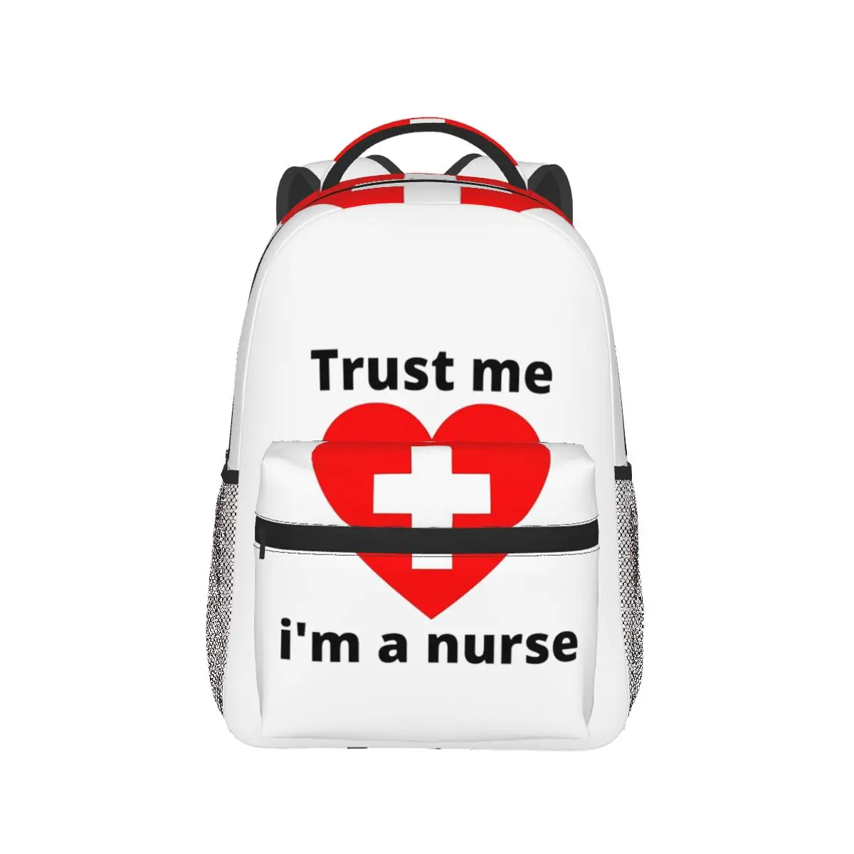 

Рюкзак Trust Me I'm A Nurse, Лидер продаж, рюкзак большой емкости, детская сумка для книг, школьная сумка, сумки на плечо для мужчин и женщин
