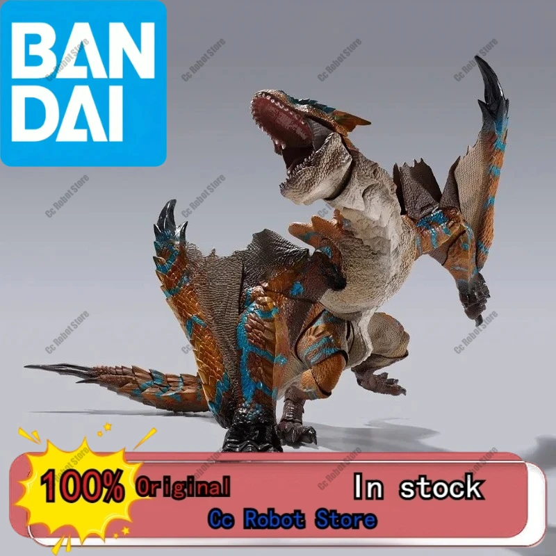 

[В наличии] Monster Hunter Original Bandai S.H. Декоративная фигурка MonsterArts Tigrex 30 см, подвижная, для коллекционирования