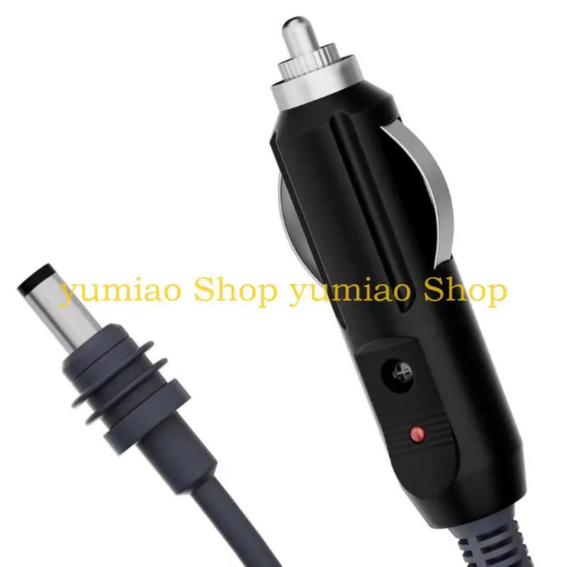 587B Cable alimentación automática D12V para mini dispositivos para cable carga del automóvil