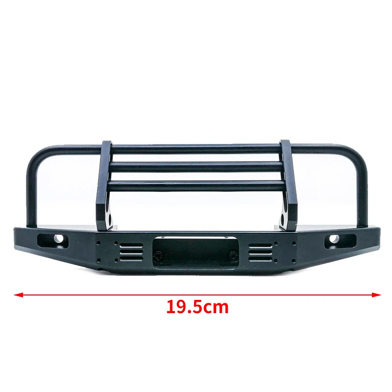 

Highly Recommended Universal Metal Front Anti-Collision Bumper For 1/10 Rc Crawler Car Traxxas Trx4 Defender Bronco Axial Scx10