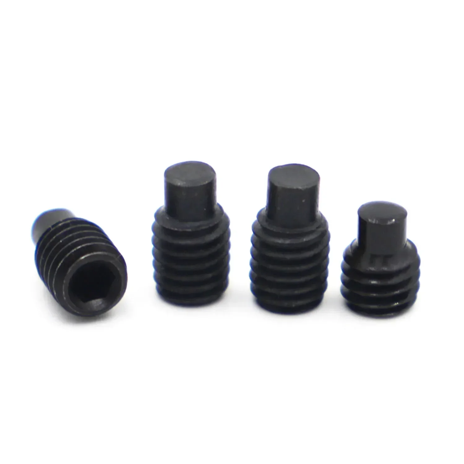 

M2.5 M3 M4 M5 M6 M8 M10 M12 M14 M16 Grade 12.9 Steel DIN915 Hex Hexagon Socket Set Screw with Dog Point Grub Convex End Bolt