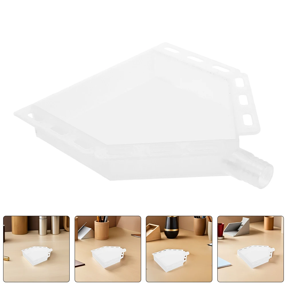 

2pcs Air Conditioner Drip Pans Plastic Condensate Water Tray For Air Conditioner Outdoor Unit Leakage Collection Box AC Parts