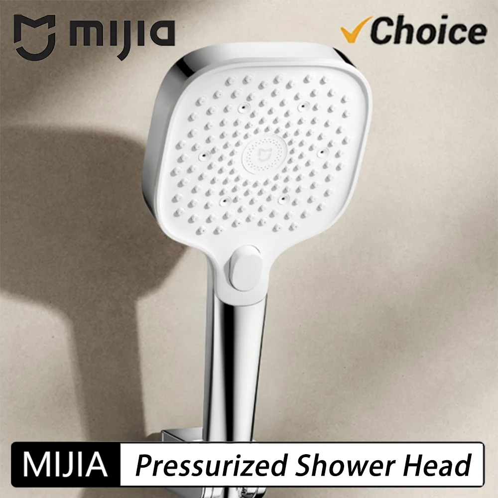 2026-original-mijia-booster-hand-shower-pressurized-water-outlet-low-noise-water-inlet-technology-anti-scald-handle-design-（cn）